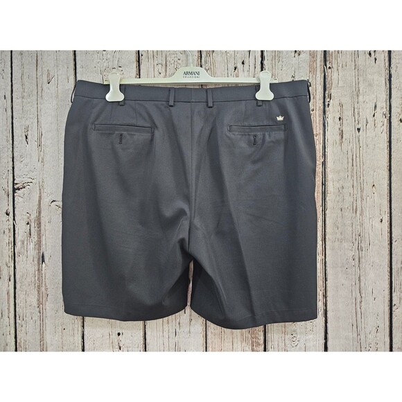 Men's 42 Peter Millar Crown Sport‎ Salem Performance Short 9" Black EUC Golf EUC - Picture 3 of 8